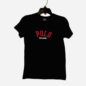 Ralph Lauren Polo Jeans Embroidered Logo Slim Fit T-Shirt